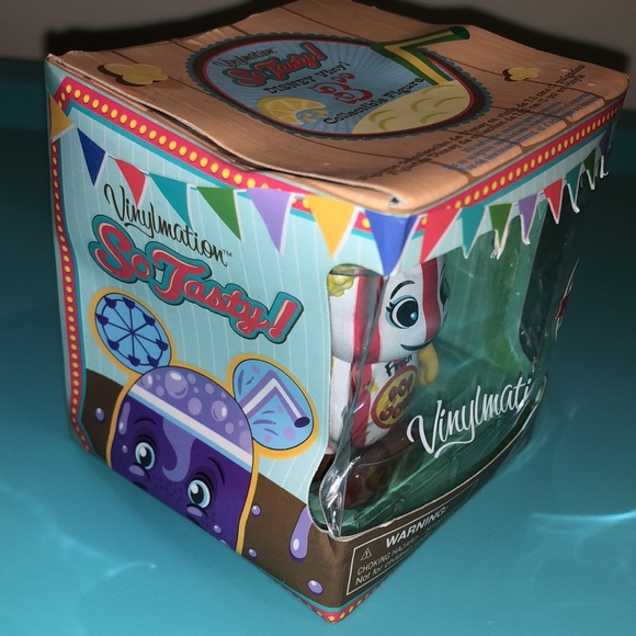 SO TASTY! 3" POPCORN DISNEY VINYLMATION FIGURE NEW - Picture 4 of 10